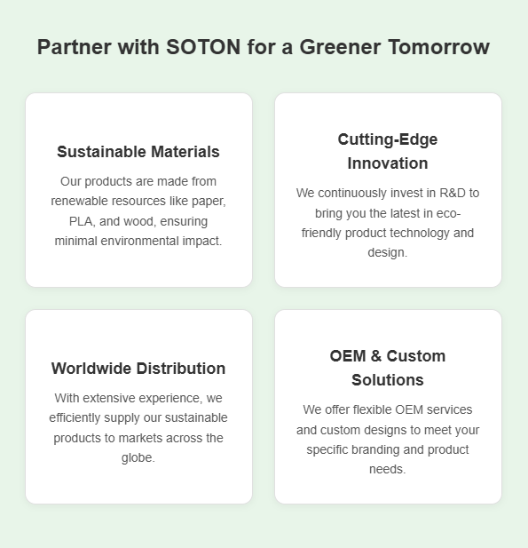 Why Choose SOTON Eco-Friendly Straws