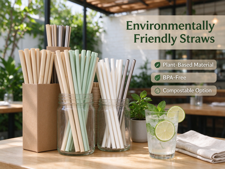 Paper vs PLA vs Bamboo: Which Environmentally Friendly Straws Fit Different Beverage Businesses?
