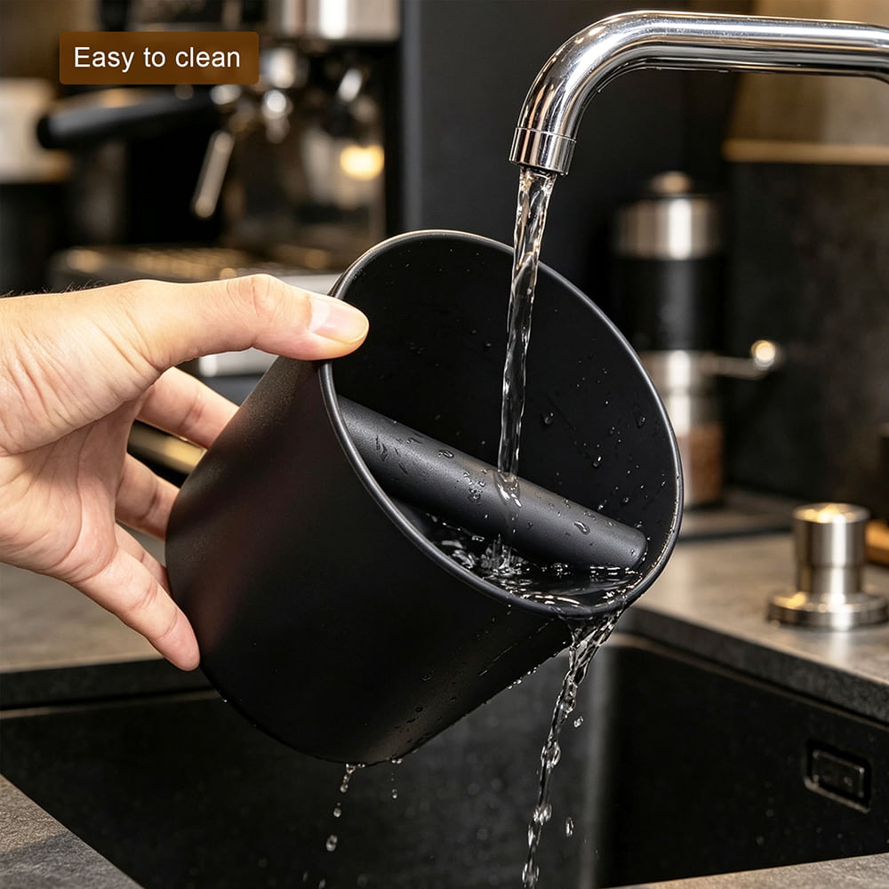 Round ABS Espresso Knock Box