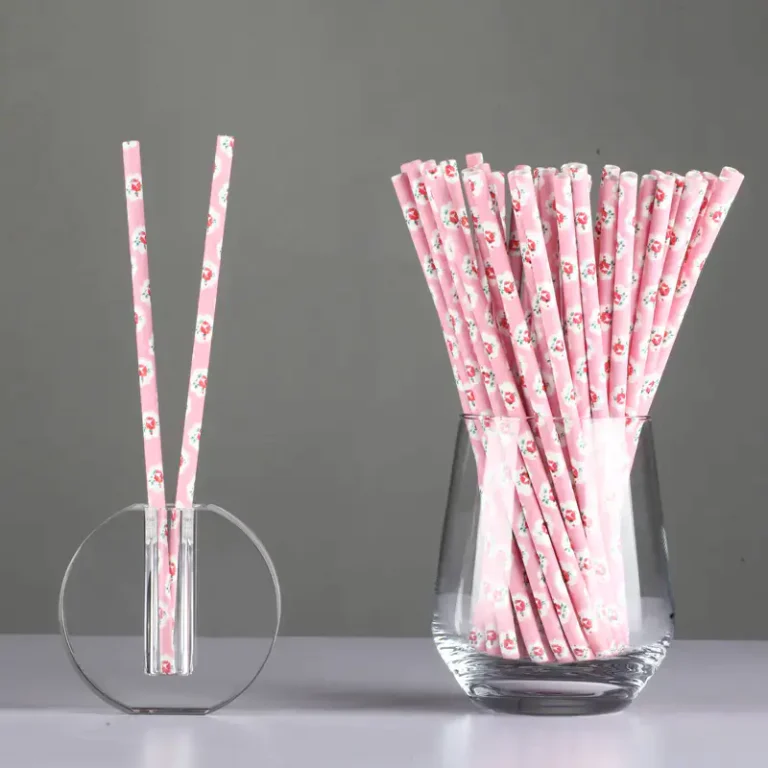 How Do Printed Paper Straws Fit Event Beverage Service